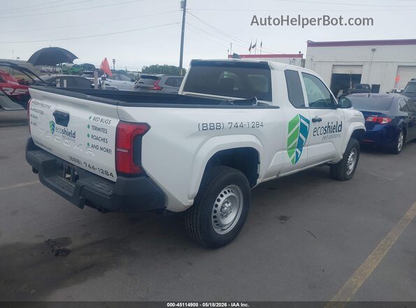 3TYJDAHN2ST024156 2025 TOYOTA TACOMA White Հետևի աջ