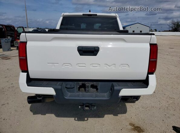 3TYKB5FN4RT007504 2024 TOYOTA TACOMA White Вид ззаду