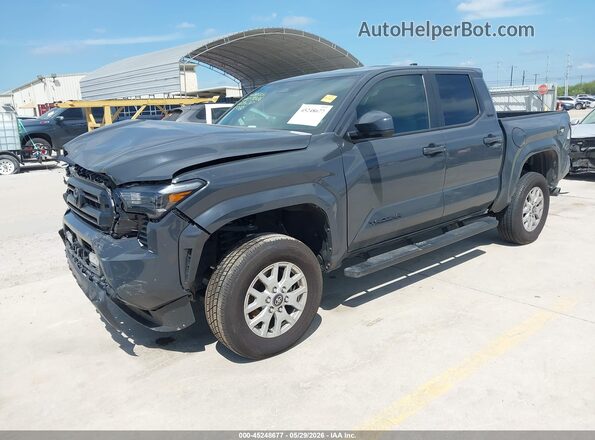 3TYKB5FN4ST029637 2025 TOYOTA TACOMA Серый Передняя левая четверть