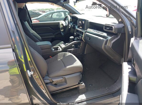 3TYKB5FN4ST029637 2025 TOYOTA TACOMA Серый Вид салона спереди
