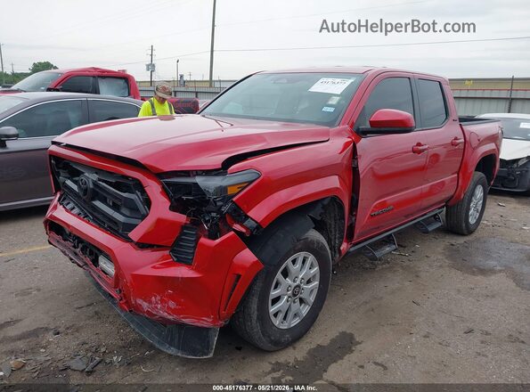 3TYKB5FN7ST027266 2025 TOYOTA TACOMA Red Przód lewy