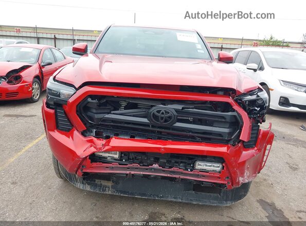 3TYKB5FN7ST027266 2025 TOYOTA TACOMA Red Widok z przodu