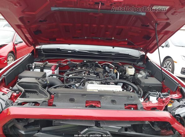 3TYKB5FN7ST027266 2025 TOYOTA TACOMA Red Widok z tyłu