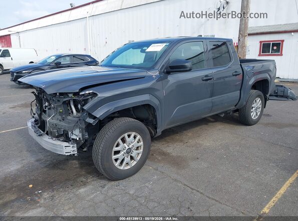 3TYKD5HN1RT015972 2024 TOYOTA TACOMA Gray Передня ліва чверть