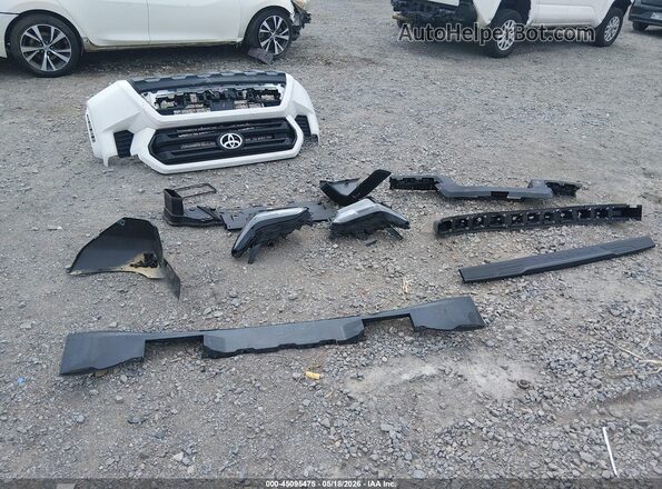 3TYKD5HN2RT010912 2024 TOYOTA TACOMA White Vista del cuadro de instrumentos