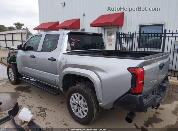 3TYKD5HN5ST018606 2025 TOYOTA TACOMA Серебряный Задняя левая четверть
