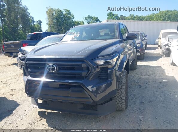 3TYKD5HN9ST024232 2025 TOYOTA TACOMA Gray წინა მარცხენა ხედი სამი მეოთხედიდან