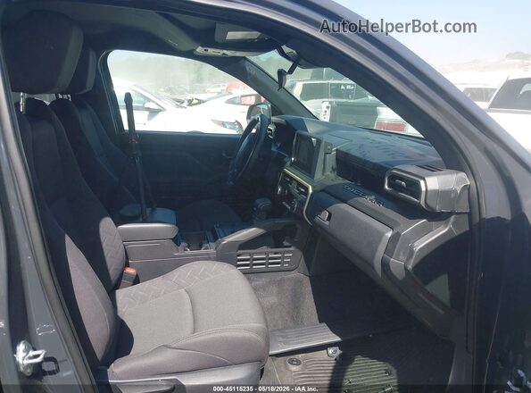 3TYKD5HN9ST024232 2025 TOYOTA TACOMA Gray წინა სალონის ხედი