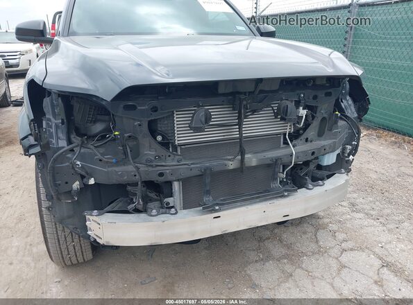 3TYKD5HNXST018861 2025 TOYOTA TACOMA Gray Вид спереду