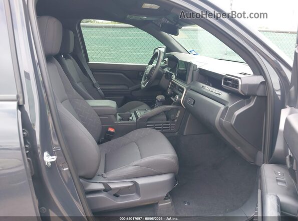 3TYKD5HNXST018861 2025 TOYOTA TACOMA Gray Вид салону спереду