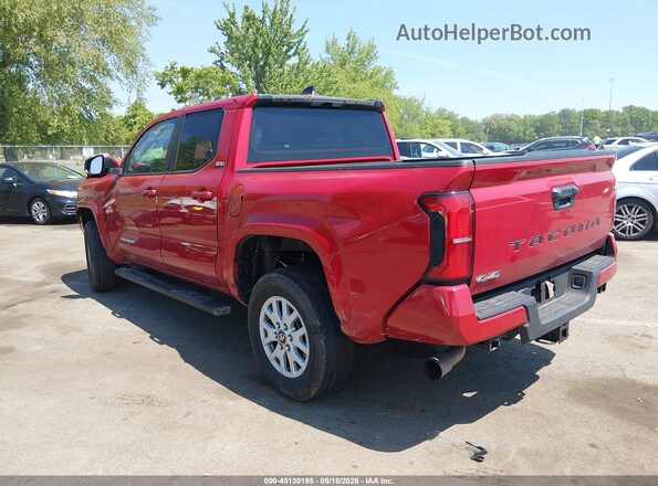 3TYLB5JN5ST071570 2025 TOYOTA TACOMA Red უკანა მარცხენა