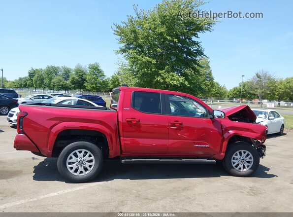 3TYLB5JN5ST071570 2025 TOYOTA TACOMA Red უკანა სალონის ხედი