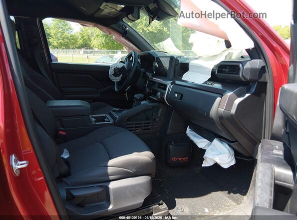 3TYLB5JN5ST071570 2025 TOYOTA TACOMA Red წინა სალონის ხედი