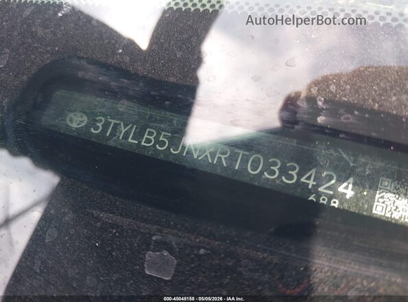3TYLB5JNXRT033424 2024 TOYOTA TACOMA Black Widok komory silnika