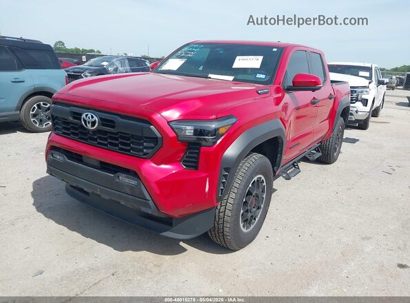 3TYLC5LN2ST047446 2025 TOYOTA TACOMA HYBRID Red Front left