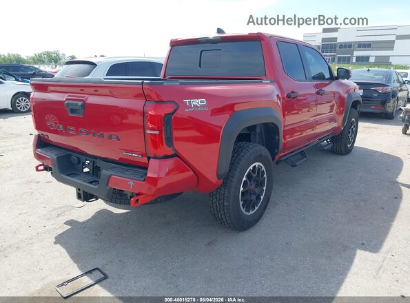 3TYLC5LN2ST047446 2025 TOYOTA TACOMA HYBRID Red Rear right