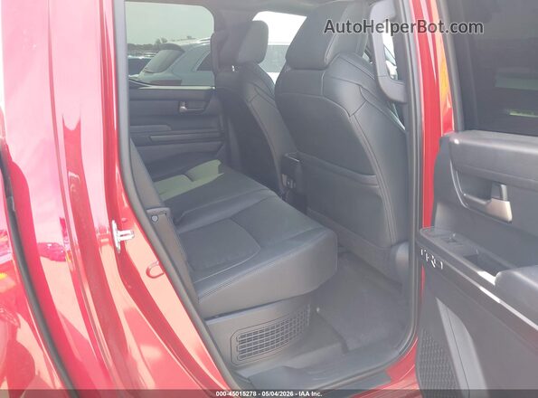 3TYLC5LN2ST047446 2025 TOYOTA TACOMA HYBRID Red VIN sticker view