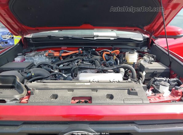 3TYLC5LN2ST047446 2025 TOYOTA TACOMA HYBRID Red Rear view