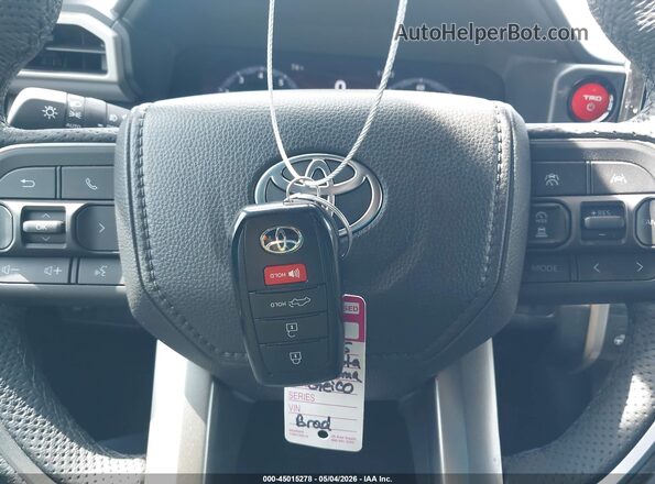 3TYLC5LN2ST047446 2025 TOYOTA TACOMA HYBRID Red Dashboard view