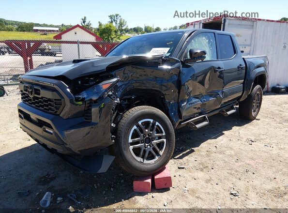 3TYLC5LN2TT059081 2026 TOYOTA TACOMA HYBRID Black წინა მარცხენა ხედი სამი მეოთხედიდან