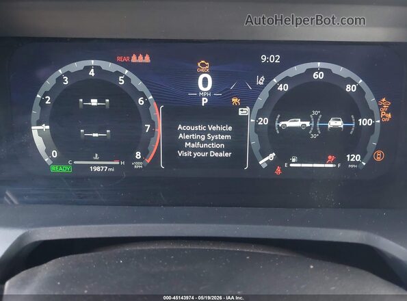 3TYLC5LN6RT011382 2024 TOYOTA TACOMA HYBRID White Հետևի նստատեղերի տեսք
