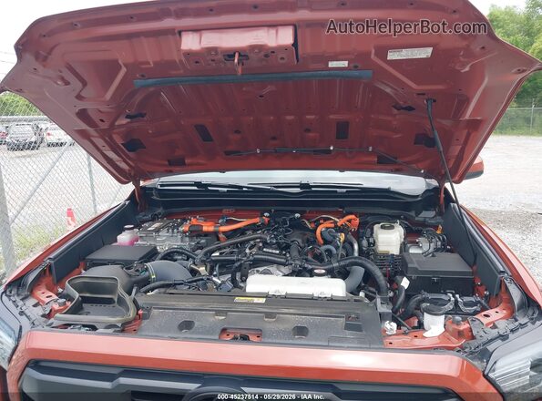 3TYLC5LN9ST016842 2025 TOYOTA TACOMA HYBRID Brown უკანა ხედი