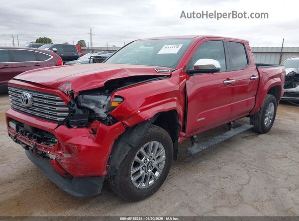 3TYLC5LN9ST037626 2025 TOYOTA TACOMA HYBRID Red Vista tres cuartos delantera izquierda
