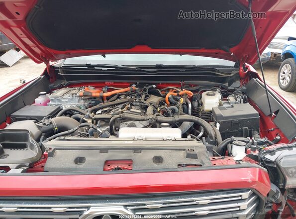 3TYLC5LN9ST037626 2025 TOYOTA TACOMA HYBRID Red Vista trasera