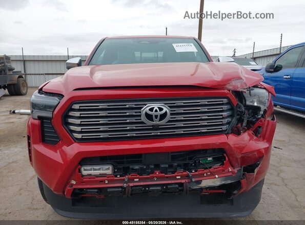 3TYLC5LN9ST037626 2025 TOYOTA TACOMA HYBRID Red Vista interior trasera