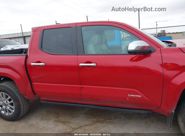 3TYLC5LN9ST037626 2025 TOYOTA TACOMA HYBRID Red Vista interior de 360 grados