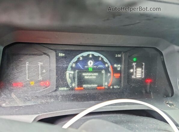 3TYLD5KN3RT009202 2024 TOYOTA TACOMA White Սարքավորումների վահանակի տեսք