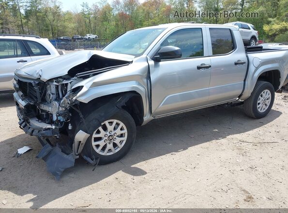 3TYLD5KN6RT006729 2024 TOYOTA TACOMA Silver Передня ліва чверть