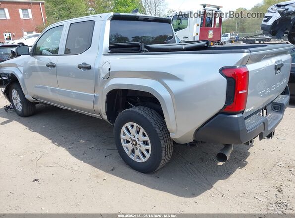 3TYLD5KN6RT006729 2024 TOYOTA TACOMA Silver Задня ліва чверть