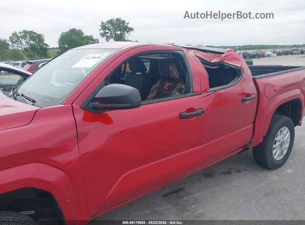 3TYLD5KN7RT009476 2024 TOYOTA TACOMA Red Դիմացի տեսք