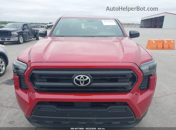 3TYLD5KN7RT009476 2024 TOYOTA TACOMA Red Սարքավորումների վահանակի տեսք