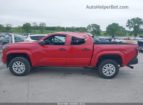 3TYLD5KN7RT009476 2024 TOYOTA TACOMA Red Սալոնի 360 աստիճան տեսք