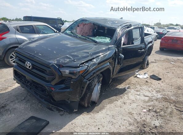3TYLD5KNXTT025288 2026 TOYOTA TACOMA Black Առջևի ձախ երեք քառորդ տեսարան