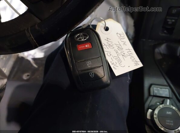 3TYLE5JN4ST076962 2025 TOYOTA TACOMA Blue Dashboard view