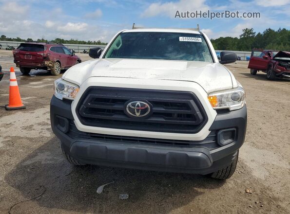 3TYRX5GN0MT007250 2021 TOYOTA TACOMA White 