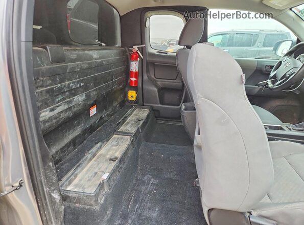 3TYRX5GN2LT005434 2020 TOYOTA TACOMA Silver Rear seats view