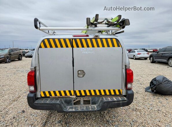 3TYRX5GN2LT005434 2020 TOYOTA TACOMA Silver Rear view