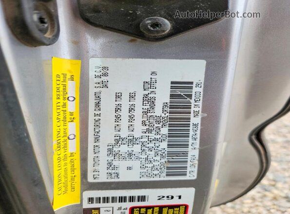 3TYRX5GN2LT005434 2020 TOYOTA TACOMA Silver Engine compartment view
