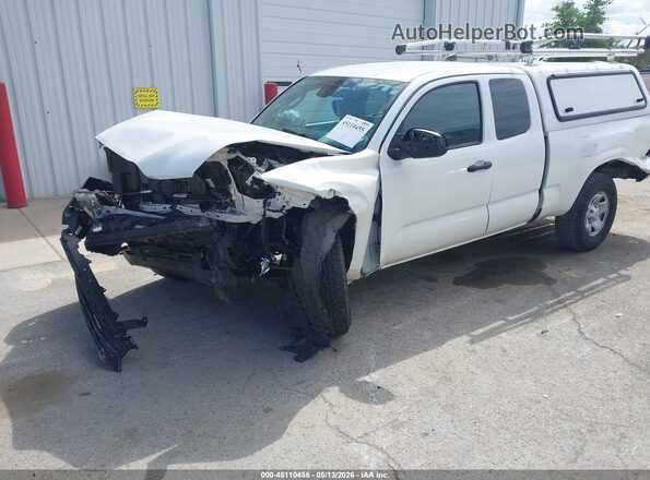 3TYRX5GN4MT011253 2021 TOYOTA TACOMA White წინა მარცხენა ხედი სამი მეოთხედიდან