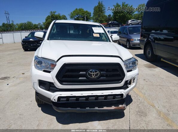 3TYRX5GNXNT038099 2022 TOYOTA TACOMA White Вид щитка приладів