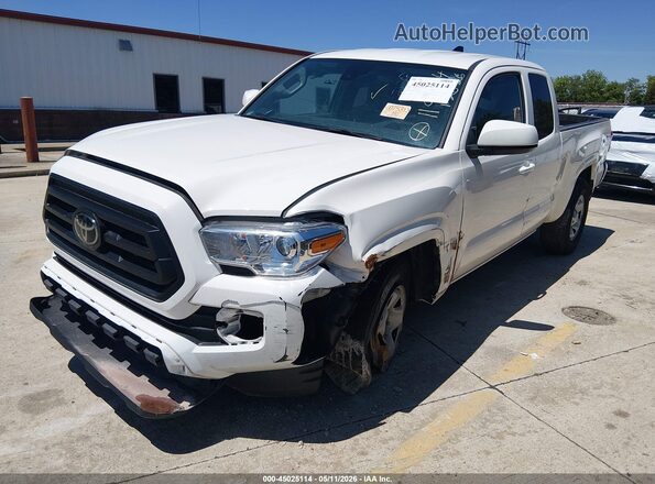 3TYRX5GNXNT038099 2022 TOYOTA TACOMA White Вид спереду
