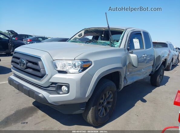 3TYRZ5CN4MT002844 2021 TOYOTA TACOMA Gray 