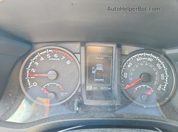 3TYSX5EN0MT009679 2021 TOYOTA TACOMA White Սարքավորումների վահանակի տեսք