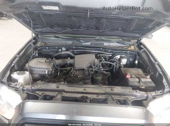 3TYSX5EN2NT013234 2022 TOYOTA TACOMA Gray Вид ззаду