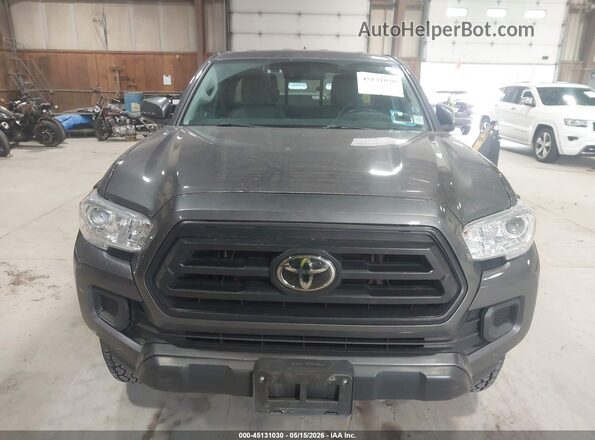 3TYSX5EN2NT013234 2022 TOYOTA TACOMA Gray Вид щитка приладів
