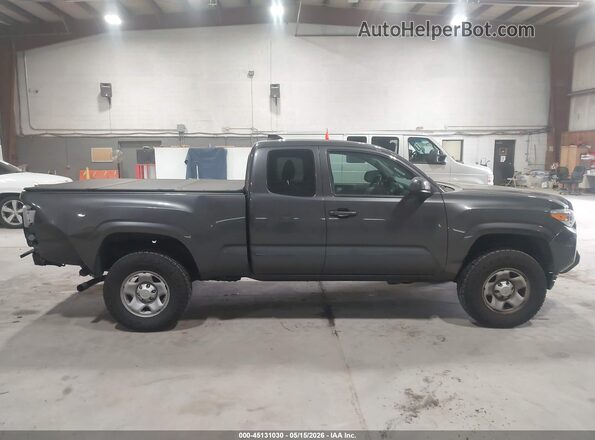 3TYSX5EN2NT013234 2022 TOYOTA TACOMA Gray Вид задньої частини салону